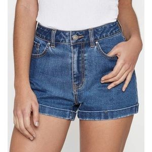 NWOT pacsun denim mom shorts
